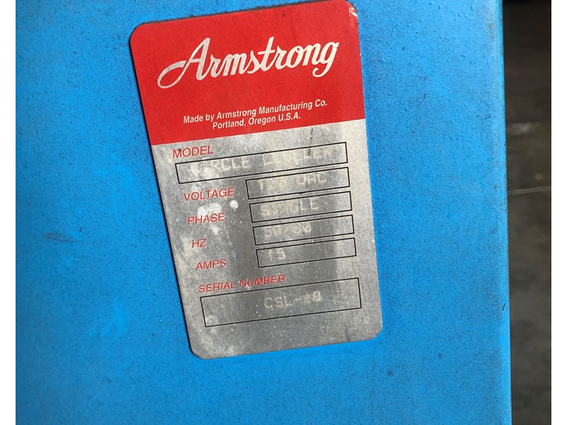 Armstrong circle leveler  Misc